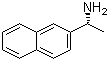 structure of CAS# 3906-16-9, (R)-(+)-1-(2-Naphthyl)ethylamine