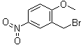 structure of CAS# 3913-23-3, 2-(Bromomethyl)-4-nitroanisole
