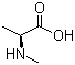 structure of CAS# 3913-67-5, N-Methyl-L-alanine