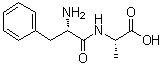 structure of CAS# 3918-87-4, L-苯丙氨酰-L-丙氨酸