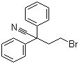 structure of CAS# 39186-58-8, 4-溴-2,2-二苯丁腈
