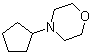 structure of CAS# 39198-78-2, N-Cyclopentylmorpholine