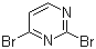 structure of CAS# 3921-01-5, 2,4-二溴嘧啶