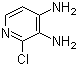 structure of CAS# 39217-08-8, 2-Chloro-3,4-diaminopyridine