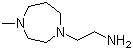 structure of CAS# 39270-45-6, 1-(2-氨乙基)-4-甲基-[1,4]二氮杂环庚烷