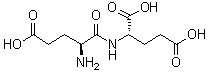 structure of CAS# 3929-61-1, L-alpha-Glutamyl-L-glutamic acid