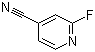 structure of CAS# 3939-14-8, 4-Cyano-2-fluoropyridine