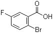structure of CAS# 394-28-5, 2-溴-5-氟苯甲酸