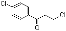 structure of CAS# 3946-29-0, 3,4'-二氯苯丙酮