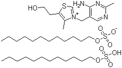 CAS 登录号：39479-63-5, 硫胺素二月桂基硫酸盐, 维生素 B1 二月桂基硫酸盐