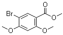 structure of CAS# 39503-51-0, Methyl 5-bromo-2,4-dimethoxybenzoate