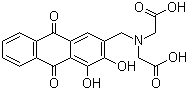 structure of CAS# 3952-78-1, Alizarin Fluorine Blue
