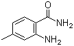 structure of CAS# 39549-79-6, 2-氨基-4-甲基苯甲酰胺