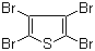 structure of CAS# 3958-03-0, Tetrabromothiophene