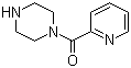 structure of CAS# 39639-98-0, N-(2'-Pyridinecarbonyl)piperazine