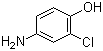 structure of CAS# 3964-52-1, 2-氯-4-氨基苯酚