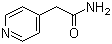 structure of CAS# 39640-62-5, 4-Pyridineacetamide