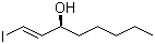 CAS # 39647-93-3, (1E,3S)-1-Iodo-(E)-1-octen-3-ol, (S)-trans-3-Hydroxy-1-iodo-1-octene