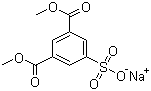 structure of CAS# 3965-55-7, Sodium dimethyl 5-sulphonatoisophthalate