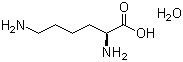 structure of CAS# 39665-12-8, L(+)-Lysine monohydrate
