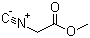 structure of CAS# 39687-95-1, 异氰基乙酸甲酯