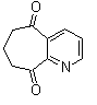 structure of CAS# 39713-40-1, 环庚烷并[b]吡啶-5,9-二酮