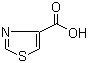 structure of CAS# 3973-08-8, 4-Thiazolecarboxylic acid