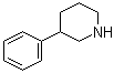 structure of CAS# 3973-62-4, 3-Phenylpiperidine