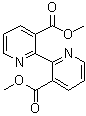 CAS # 39775-31-0, Dimethyl 2,2'-bipyridine-3,3'-dicarboxylate, 3,3'-Dicarbomethoxy-2,2'-bipyridine, 3,3'-Dicarbomethoxy-2,2'-bipyridyl, 3,3'-Dimethoxycarbonyl-2,2'-bipyridine