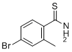 structure of CAS# 397845-03-3, 4-Bromo-2-methylthiobenzamide