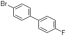 structure of CAS# 398-21-0, 4-Bromo-4'-fluorobiphenyl