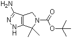 structure of CAS# 398491-61-7, 3-氨基-6,6-二甲基吡咯并[3,4-c]吡唑-5(1H,4H,6H)-甲酸叔丁酯