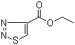 structure of CAS# 3989-36-4, Ethyl 1,2,3-thiadiazole-4-carboxylate