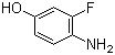 structure of CAS# 399-95-1, 4-氨基-3-氟苯酚