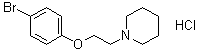 CAS # 399016-75-2, 1-[2-(4-Bromophenoxy)ethyl]piperidine hydrochloride