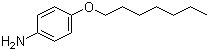 structure of CAS# 39905-44-7, 4-Heptyloxyaniline