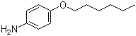 structure of CAS# 39905-57-2, 4-Hexyloxyaniline