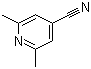 structure of CAS# 39965-81-6, 2,6-二甲基-4-氰基吡啶