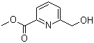 structure of CAS# 39977-44-1, 6-羟甲基吡啶-2-羧酸甲酯