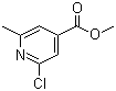 structure of CAS# 3998-90-1, 2-氯-6-甲基异烟酸甲酯