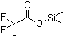 三氟乙酸三甲基硅酯分子结构 (CAS 400-53-3)