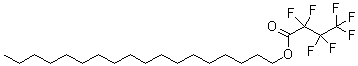 CAS # 400-57-7, Heptafluorobutanoic acid octadecyl ester