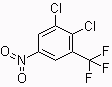 structure of CAS# 400-65-7, 2,3-二氯-5-硝基三氟甲苯