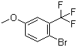 CAS # 400-72-6, 2-Bromo-5-methoxybenzotrifluoride, 3-Trifluoromethyl-4-bromoanisole