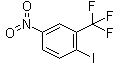 CAS # 400-75-9, 3-(Trifluoromethyl)-4-iodonitrobenzene, 4-Iodo-3-trifluoromethylnitrobenzene
