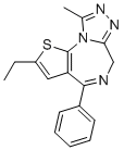 structure of CAS# 40054-73-7, 去氯依替唑仑