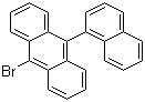 structure of CAS# 400607-04-7, 9-溴-10-(1-萘基)蒽