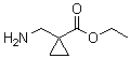 structure of CAS# 400840-94-0, 1-(Aminomethyl)cyclopropanecarboxylic acid ethyl ester