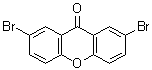 CAS # 40102-85-0, 2,7-Dibromo-9H-xanthen-9-one, 2,7-Dibromoxanthone, NSC 629106