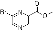 6-Bromo-2-pyrazinecarboxylic acid methyl ester molecular structure (CAS 40155-34-8)